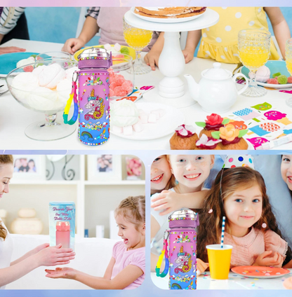 Girls Wasserflasche zum Selbstgestalten