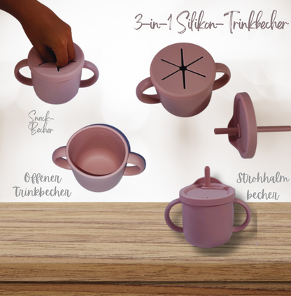 Silikon Trinkflaschen Set