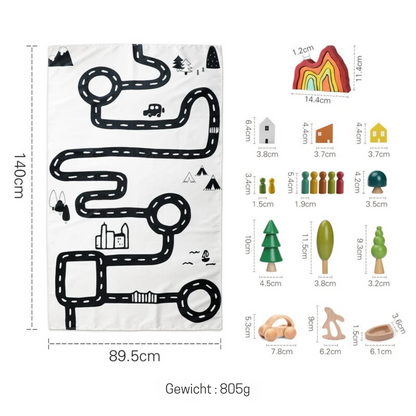 Spieldecke & Spielzeugset