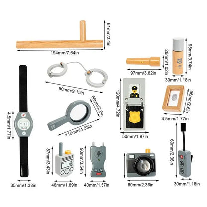 Polizeiausrüstung Set